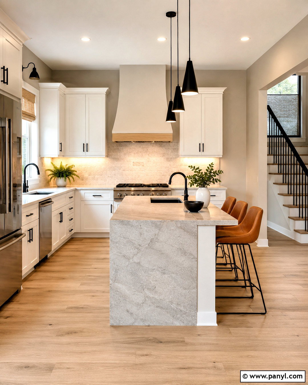 Soft Greige Kitchen Walls - 35 white kitchen cabinets wall color ideas