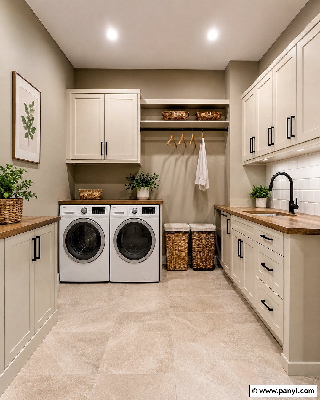 Soft Greige Laundry Room Walls - 20 Wall Color For Laundry Room Ideas