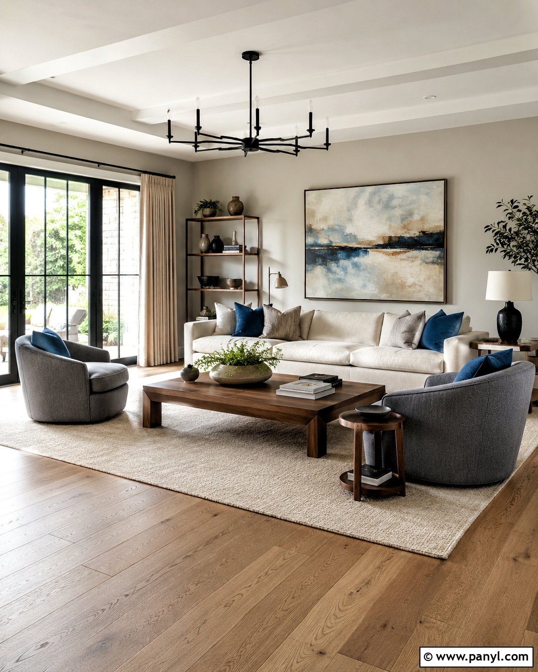 Soft Greige Living Room - 20 interior design living room colors