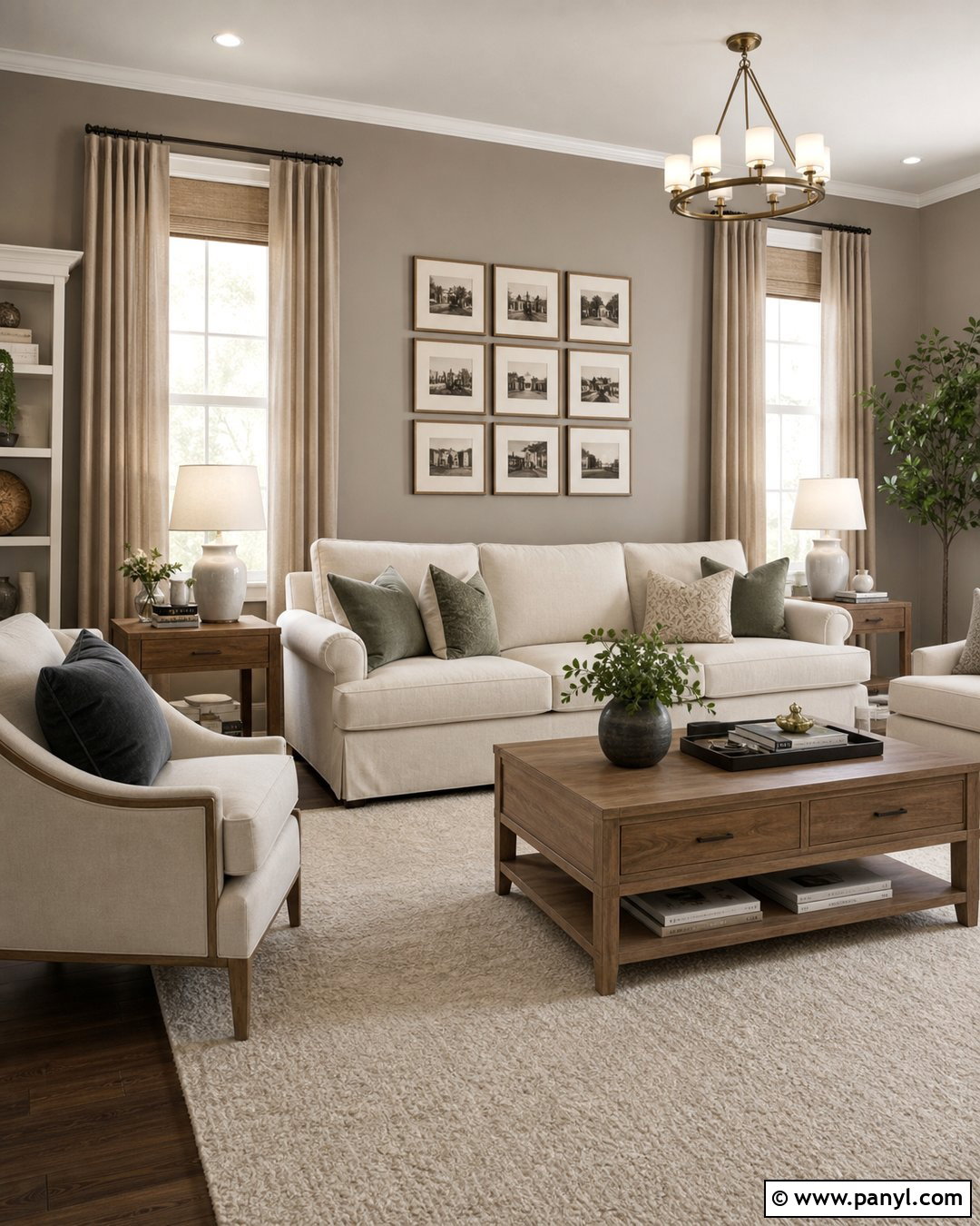 Soft Greige Living Room Wall Color - 30 house wall color ideas