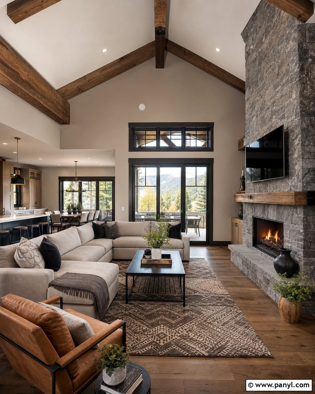 Soft Greige Lodge Walls - 20 Lodge Wall Colors