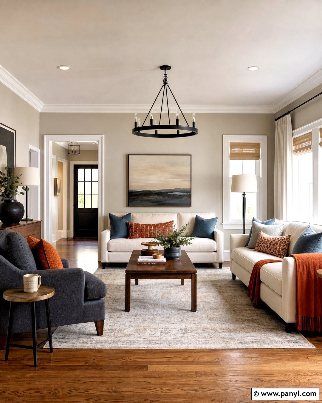 Soft Greige Room - 20 colors to paint your room ideas