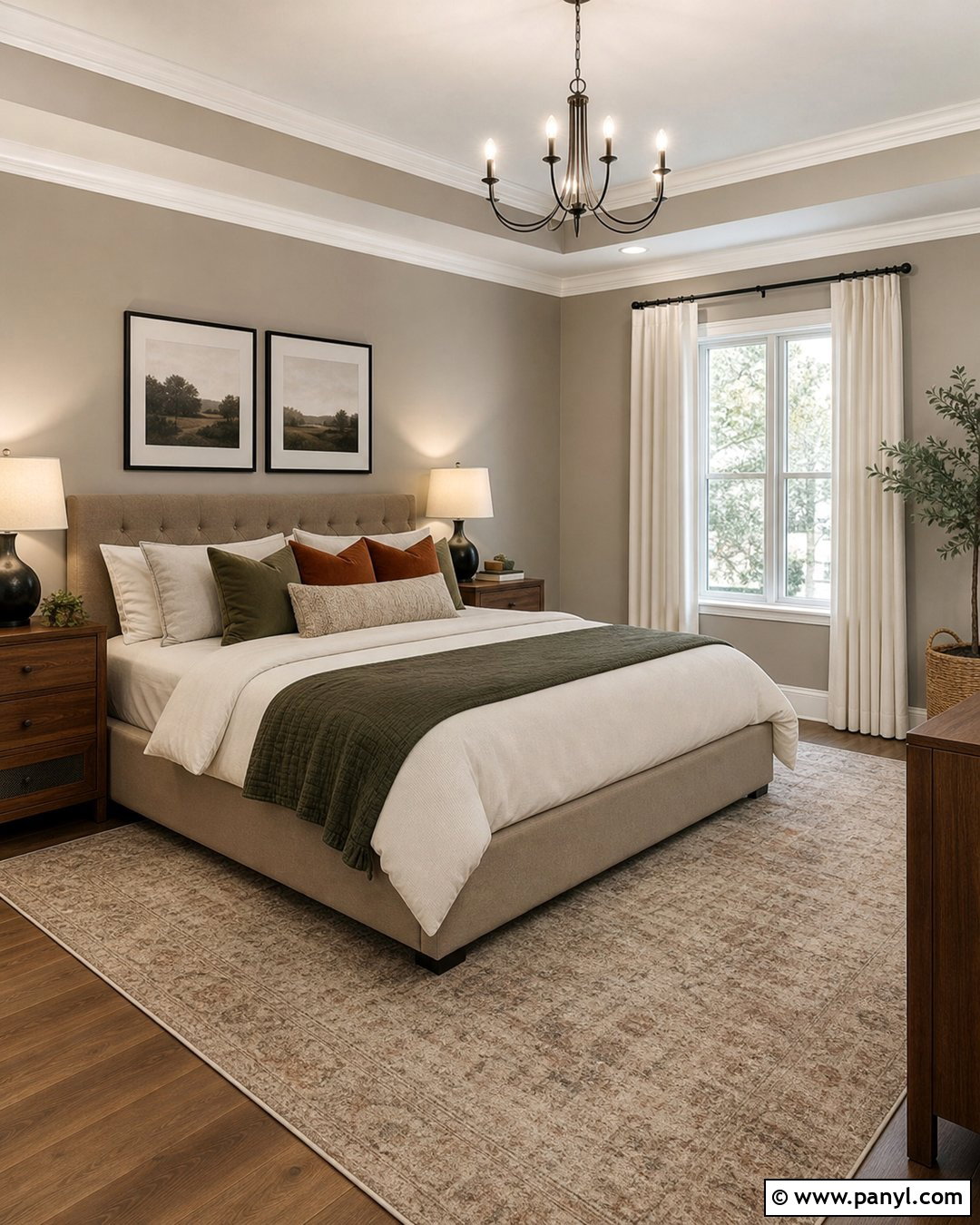 Soft Greige Room Walls - 35 Aesthetic Room Wall Color Ideas