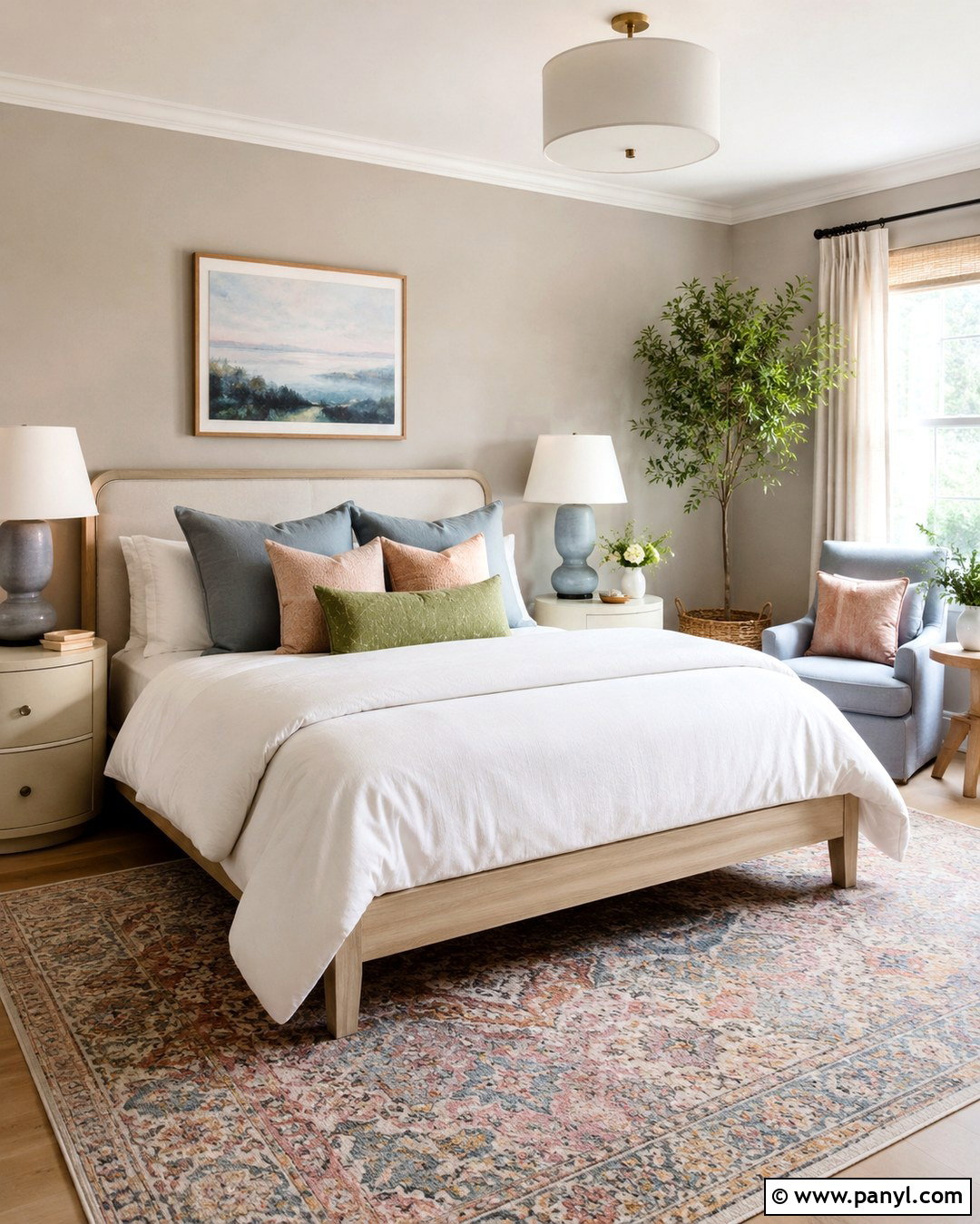 Soft Greige Room - 20 Cute Colours To Paint Your Room Ideas
