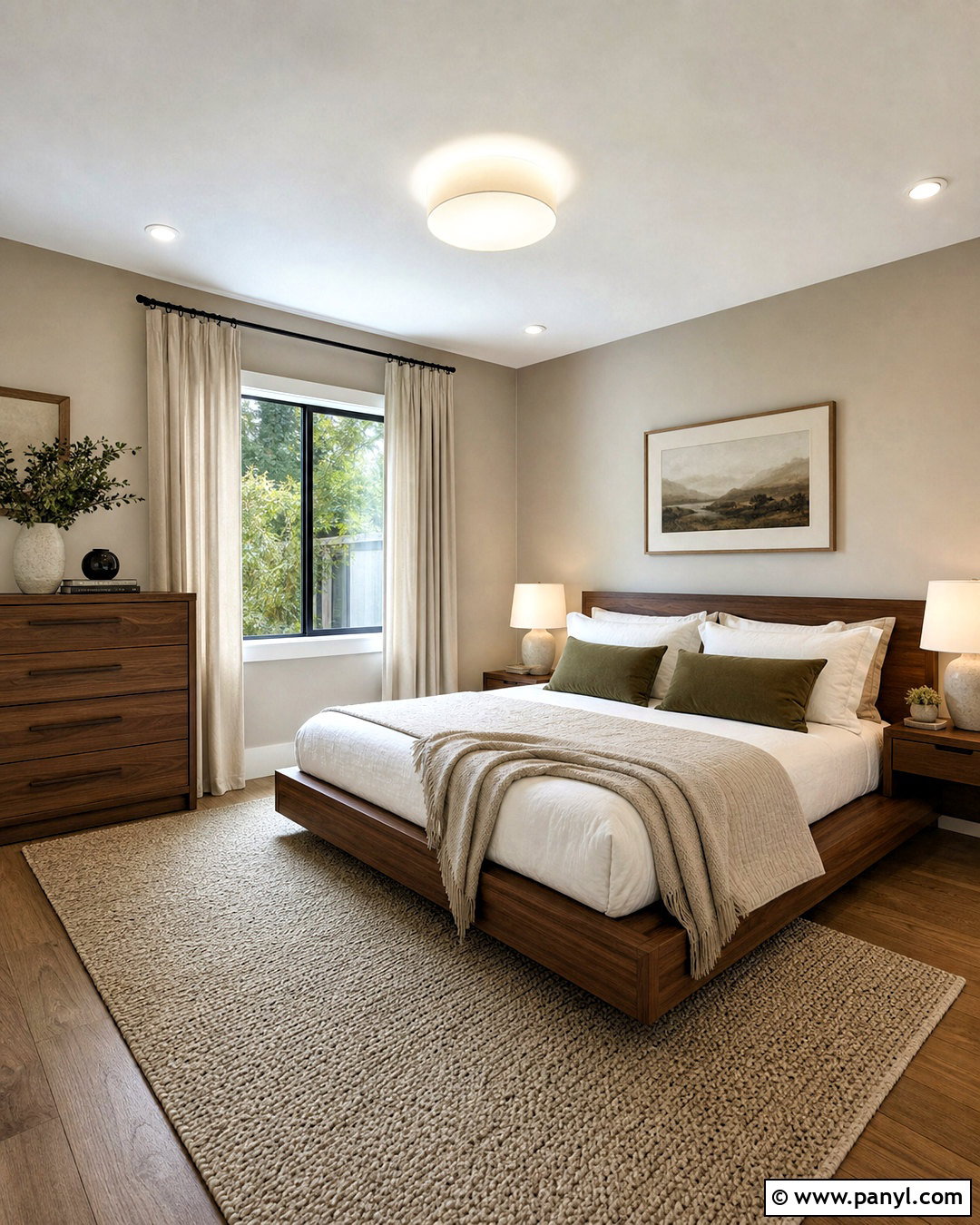 Soft Greige Small Bedroom - 20 small bedroom colour ideas