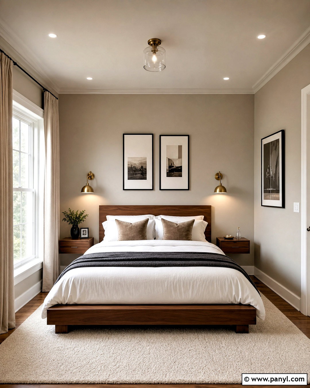 Soft Greige Small Bedroom Paint - 20 small bedroom paint ideas