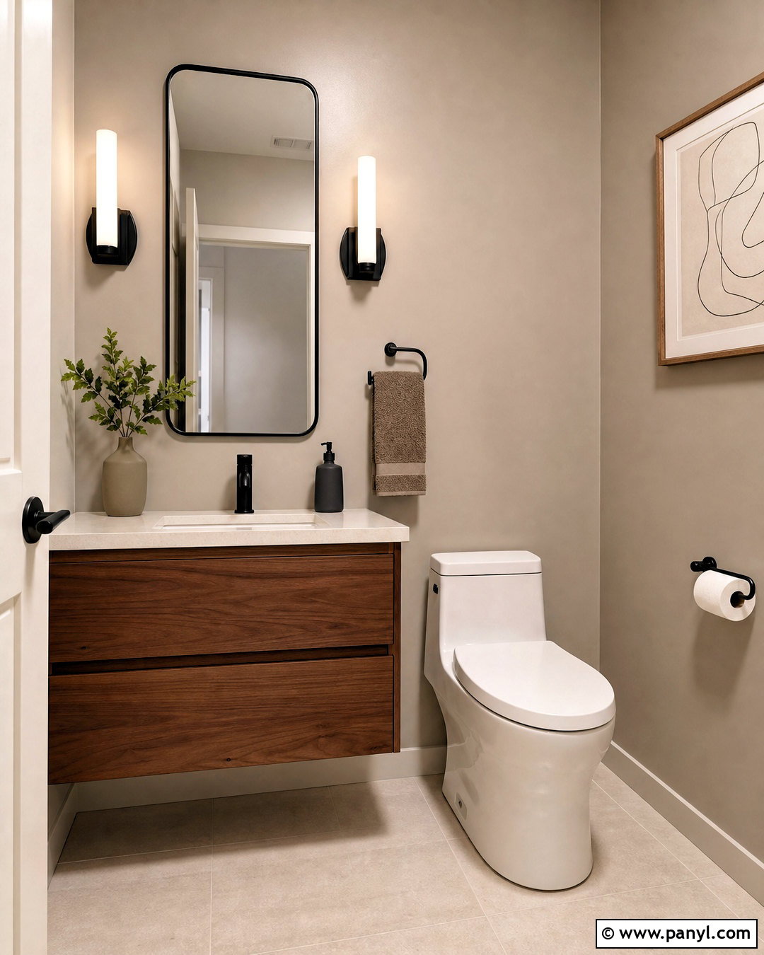 Soft Greige Toilet Paint - 20 toilet paint ideas