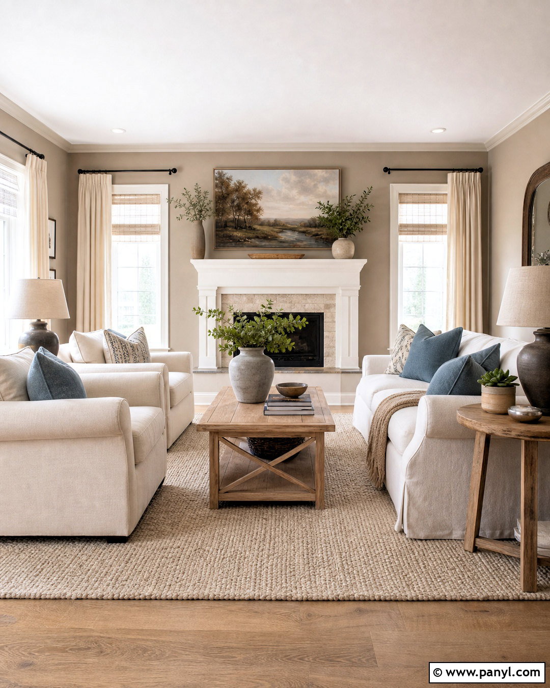 Soft Greige Wall Color - 20 trending wall colors