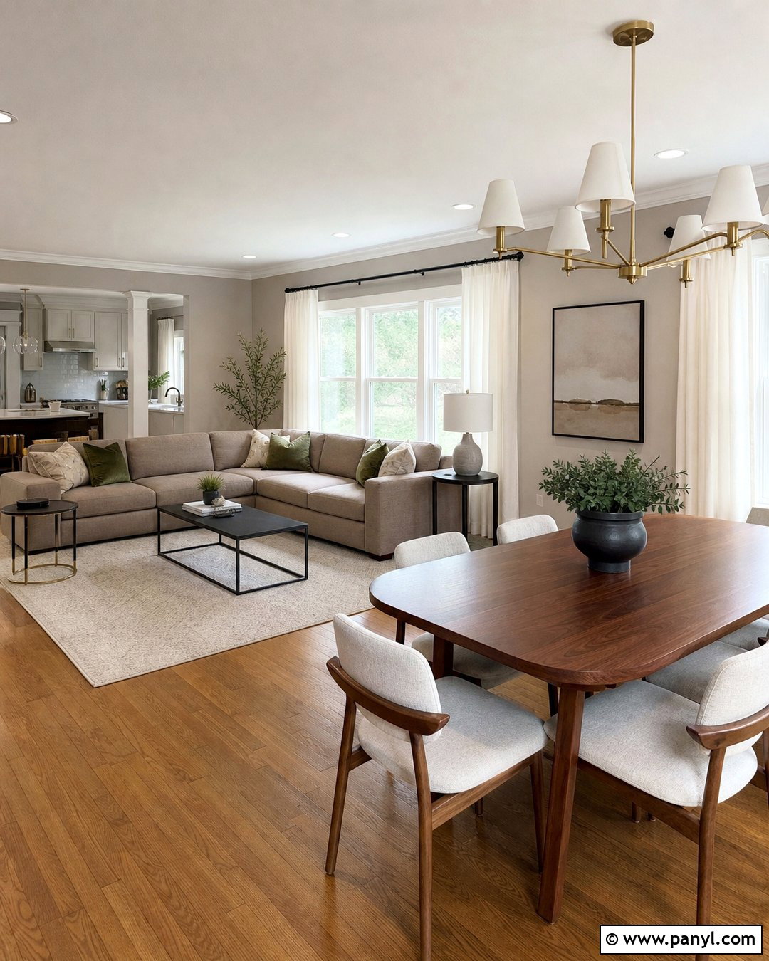 Soft Greige Wall Paint - 30 Modern Wall Paint Ideas