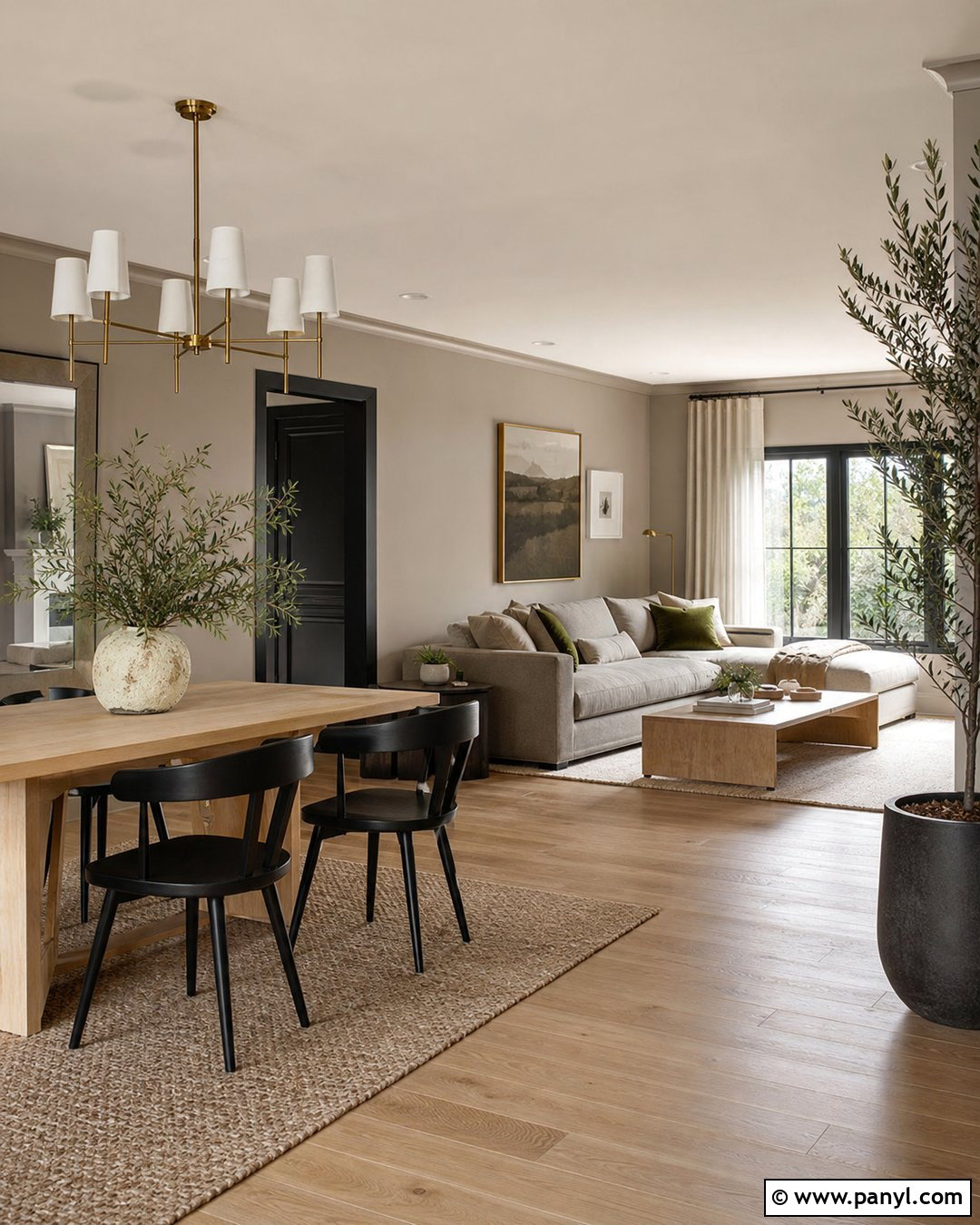 Soft Greige Walls - 30 modern wall colors