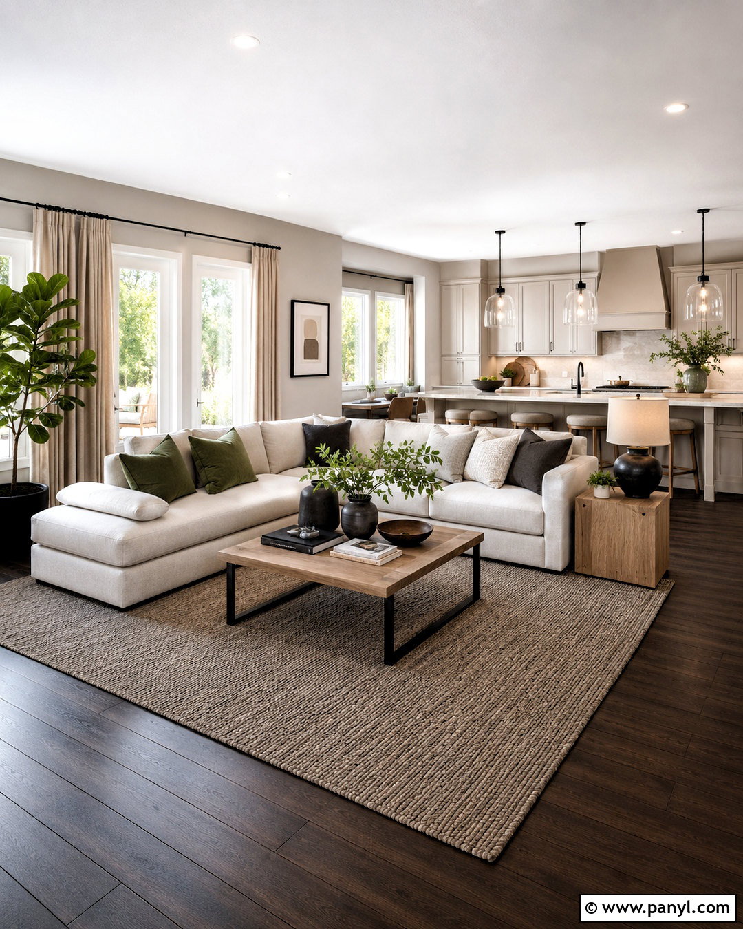 Soft Greige Walls With Dark Wood Floors - 20 What Color Walls Go With Dark Wood Floors