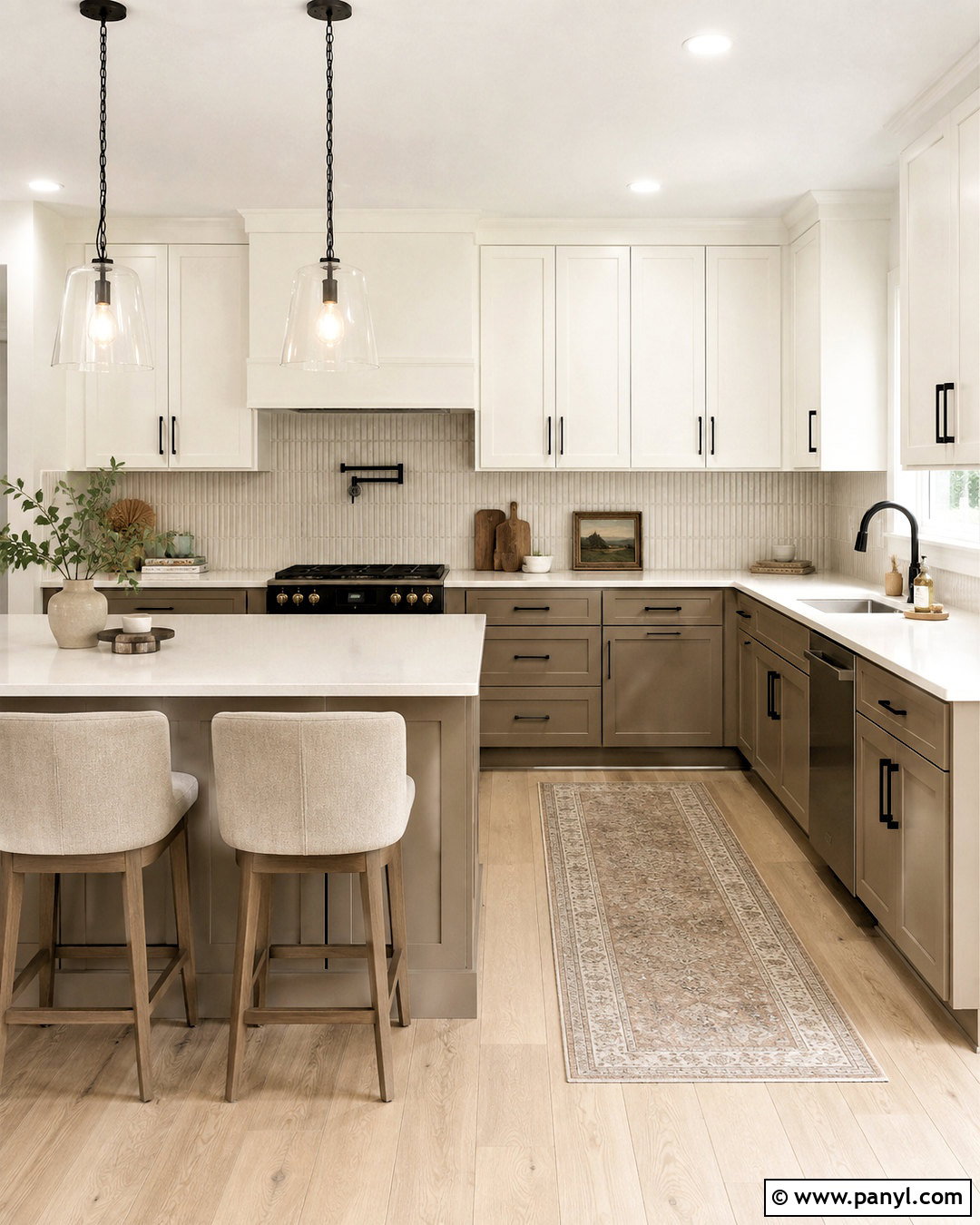 Soft Ivory Kitchen Paint Color - 20 neutral kitchen paint colors