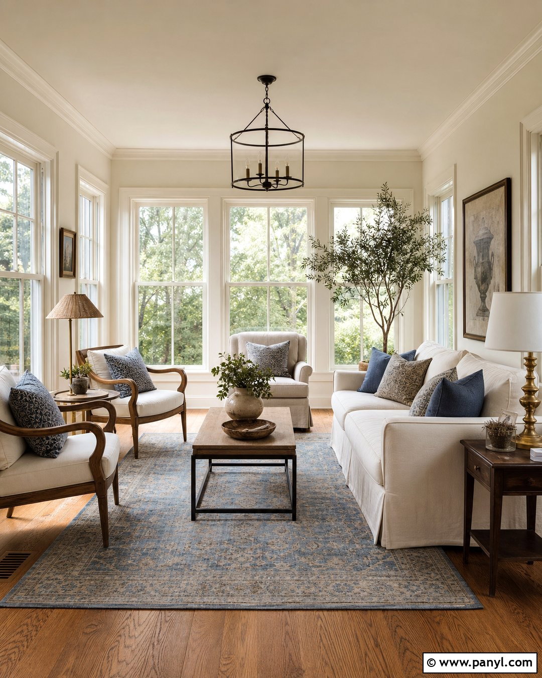 Soft Ivory Sunroom Walls - 30 sunroom wall colors