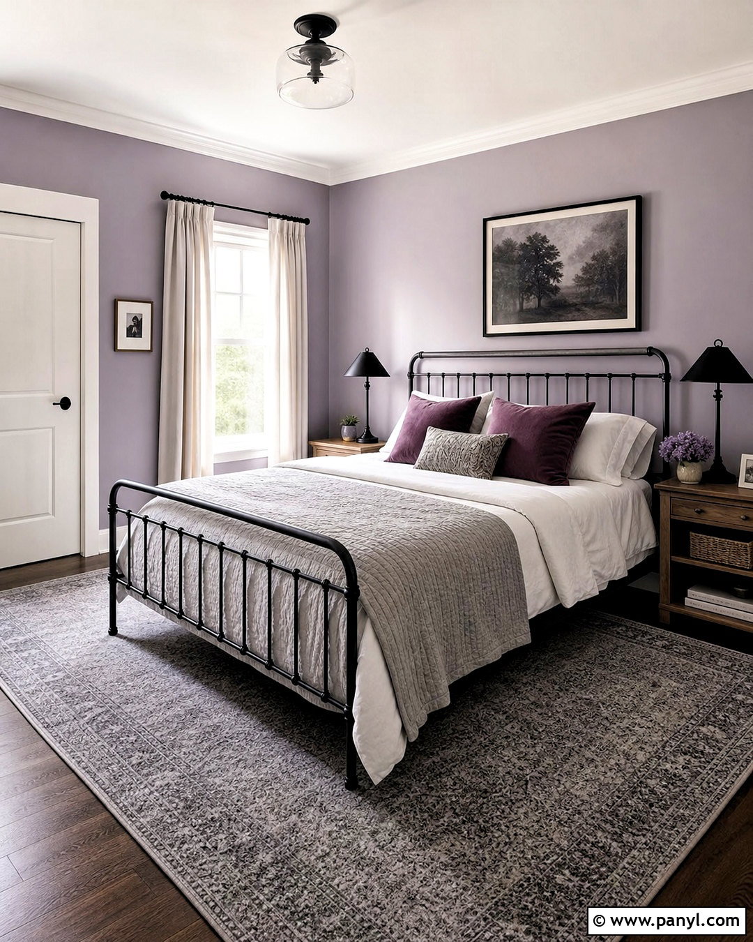 Soft Lavender Bedroom Wall Color - 20 room wall colors bedrooms