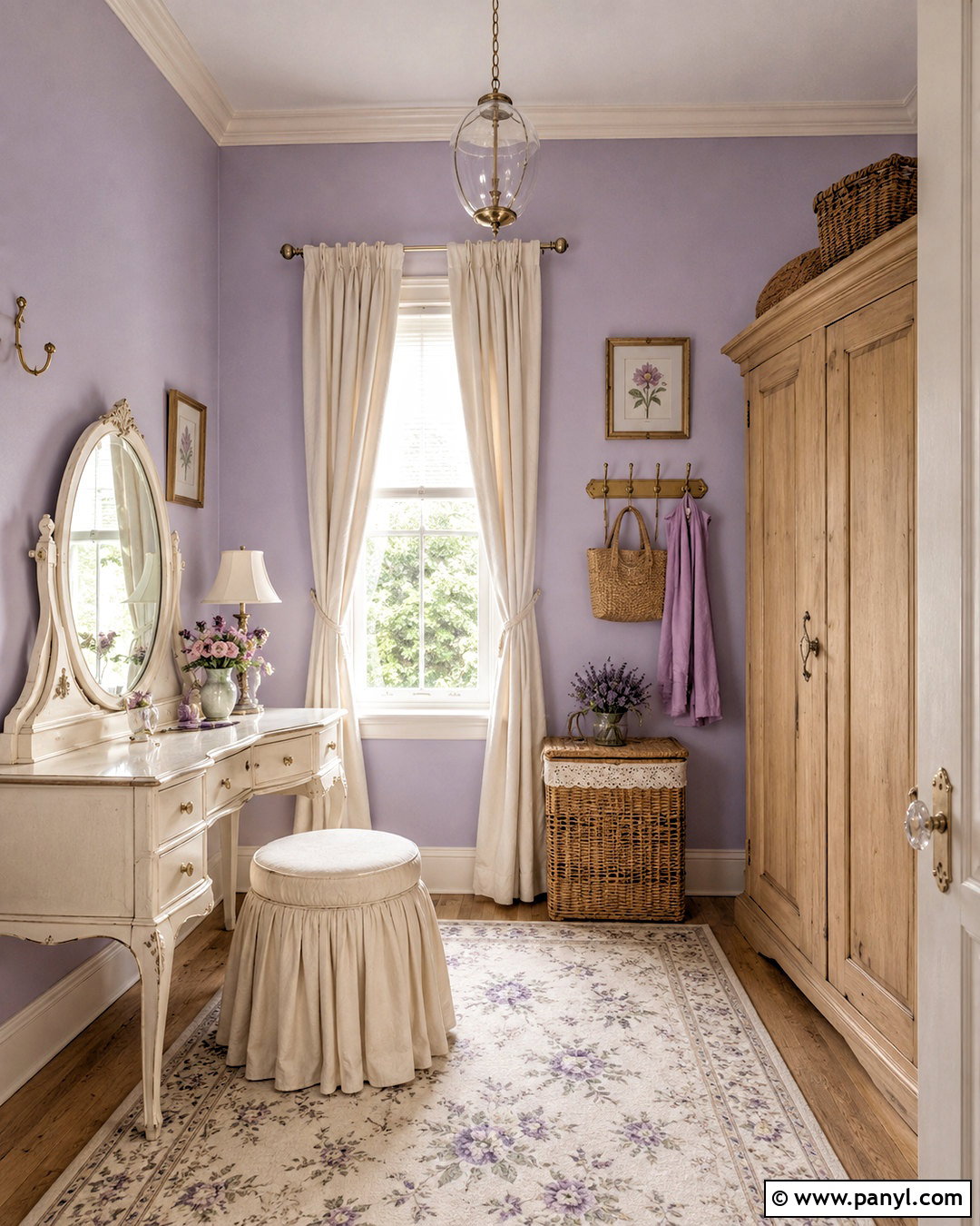 Soft Lavender Cottagecore Paint Color - 20 cottagecore paint colors