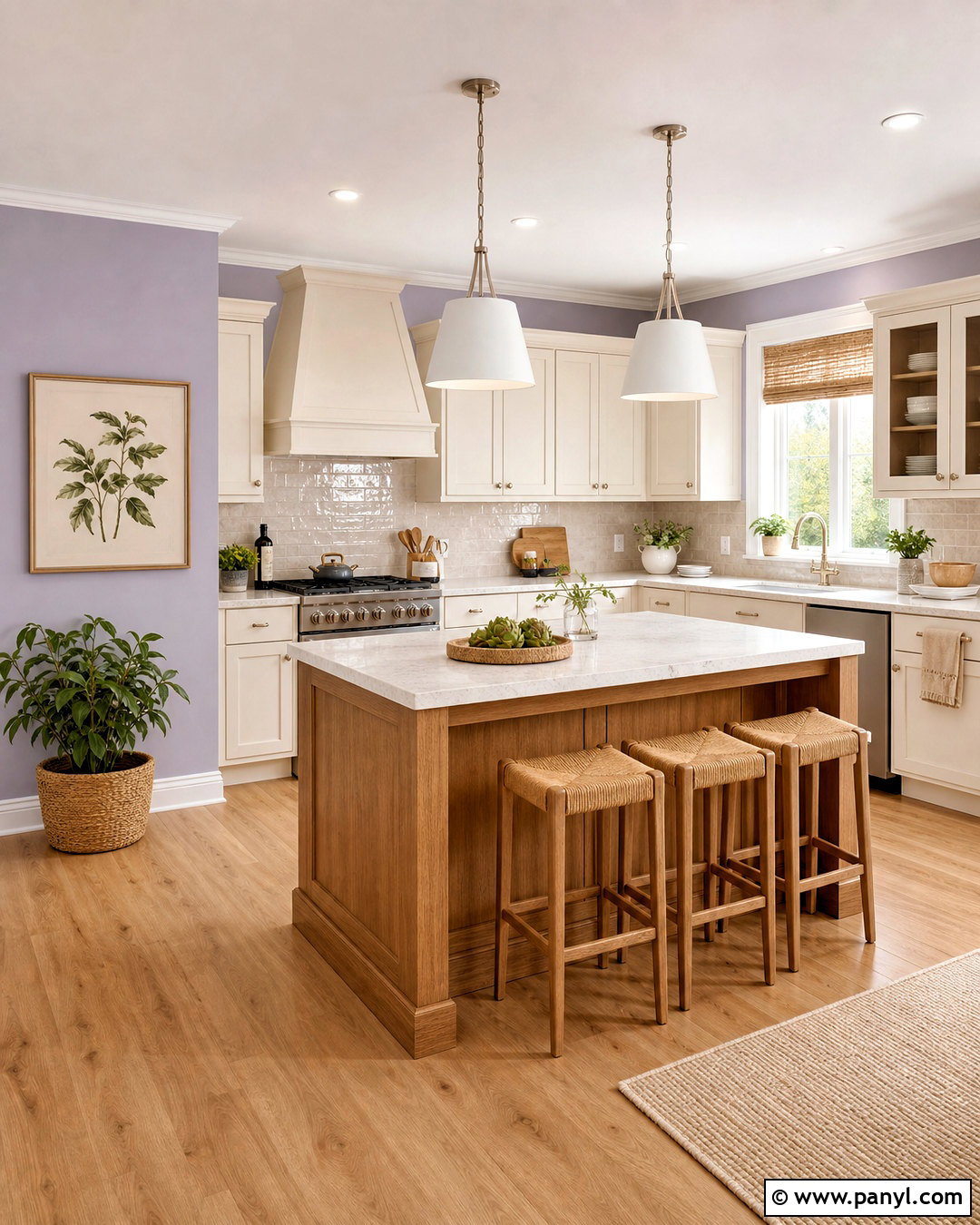 Soft Lavender Kitchen Walls - 20 kitchen paint colors for walls