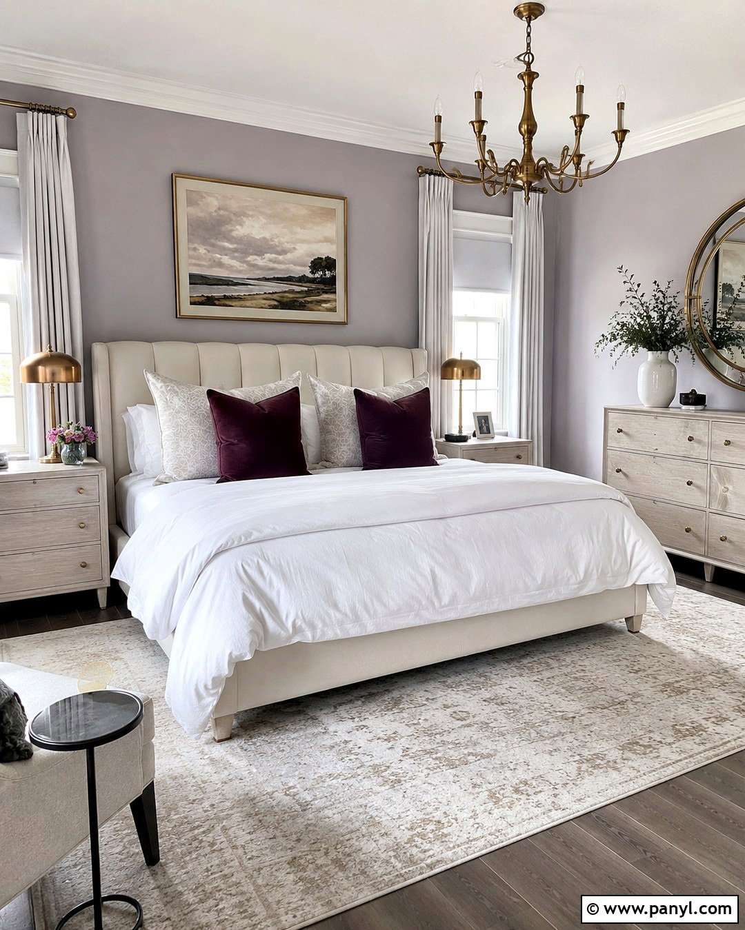 Soft Lavender Wall Paint With Grey Floors - 20 Best Wall Paint For Grey Floors