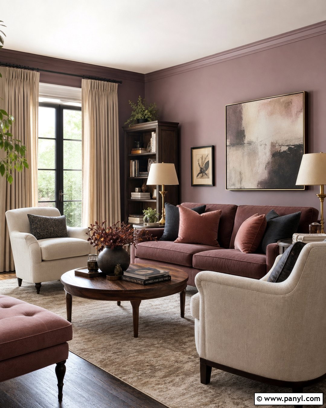 Soft Mauve Walls - 35 light wall colors