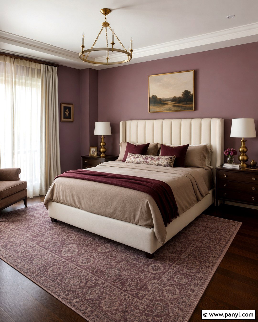Soft Mauve Walls - 20 Romantic Wall Colors