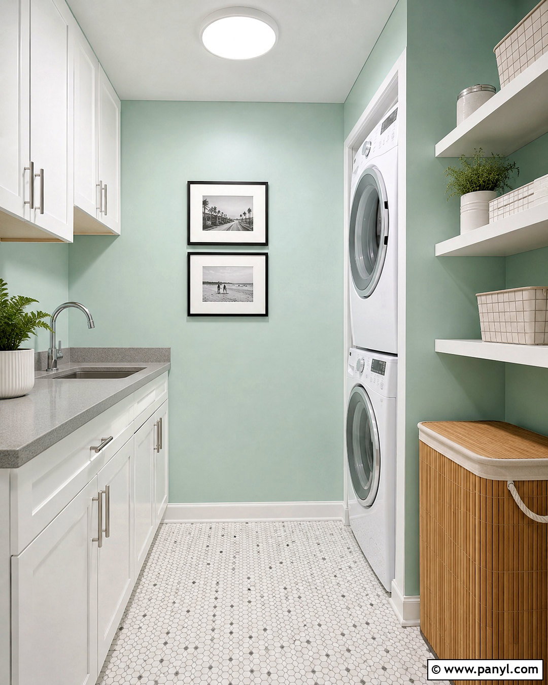 Soft Mint Laundry Room Walls - 20 Wall Color For Laundry Room Ideas