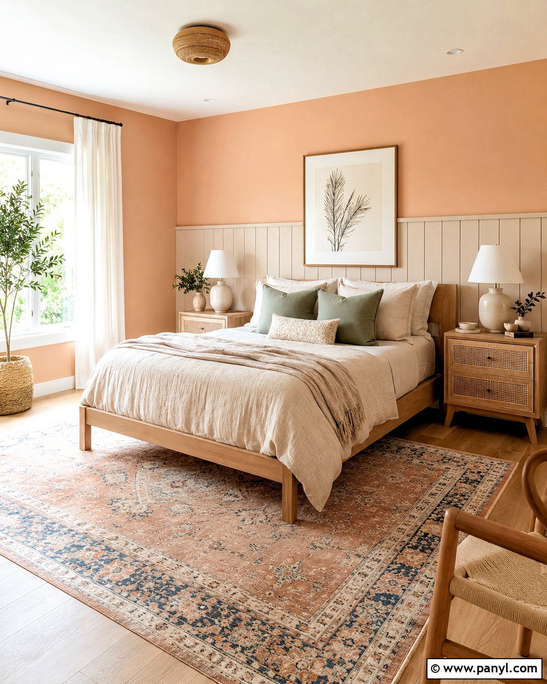 Soft Peach And Warm Beige Wall Paint - 20 Wall Paint Color Schemes