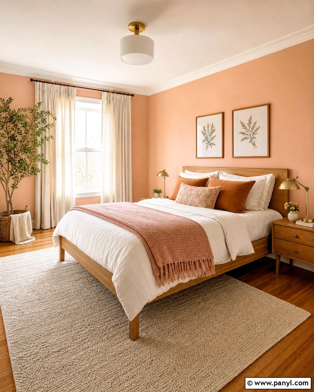 Soft Peach Bedroom Paint - 20 warm paint colors for bedroom ideas