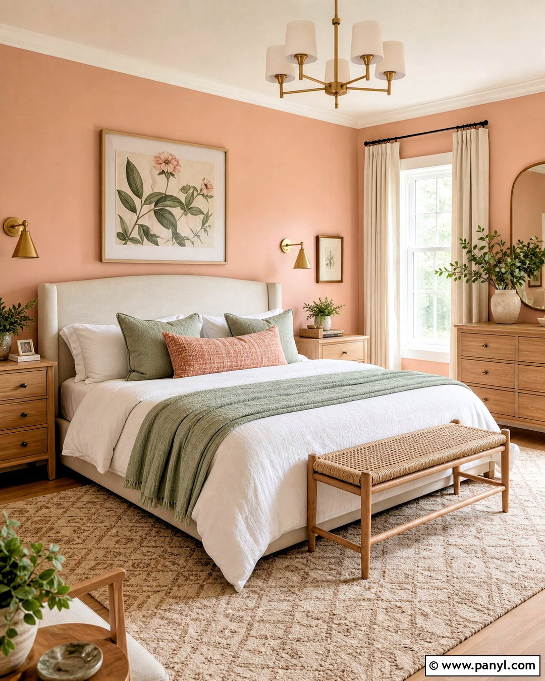 Soft Peach Bedroom - 20 best room colors bedrooms