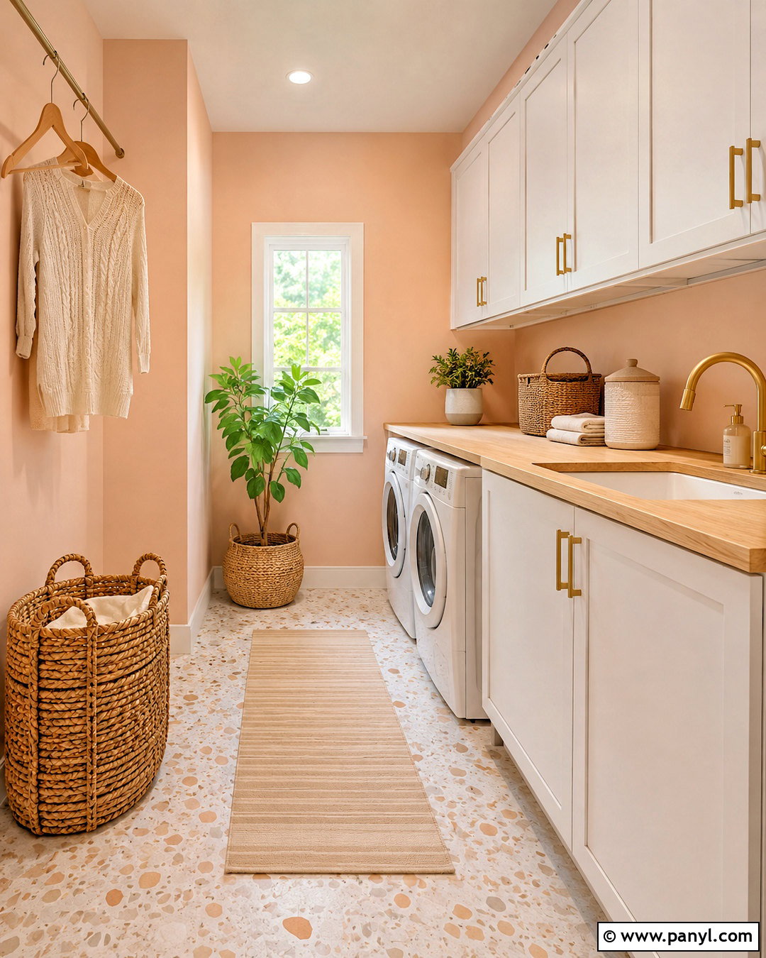 Soft Peach Laundry Room Walls - 20 Wall Color For Laundry Room Ideas