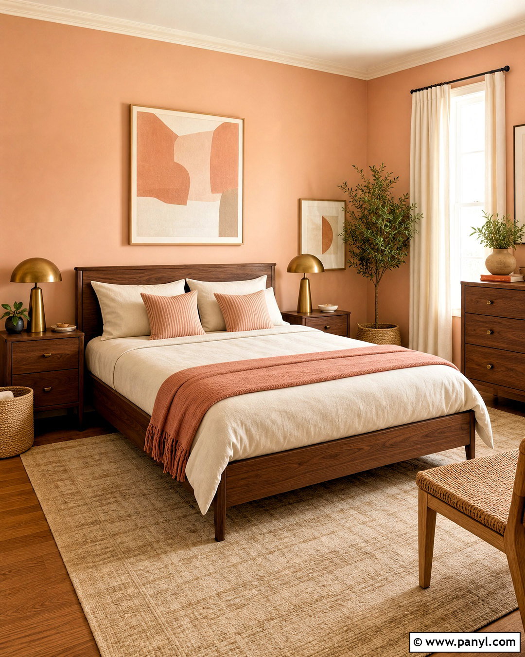 Soft Peach Room Color - 20 cute room colors
