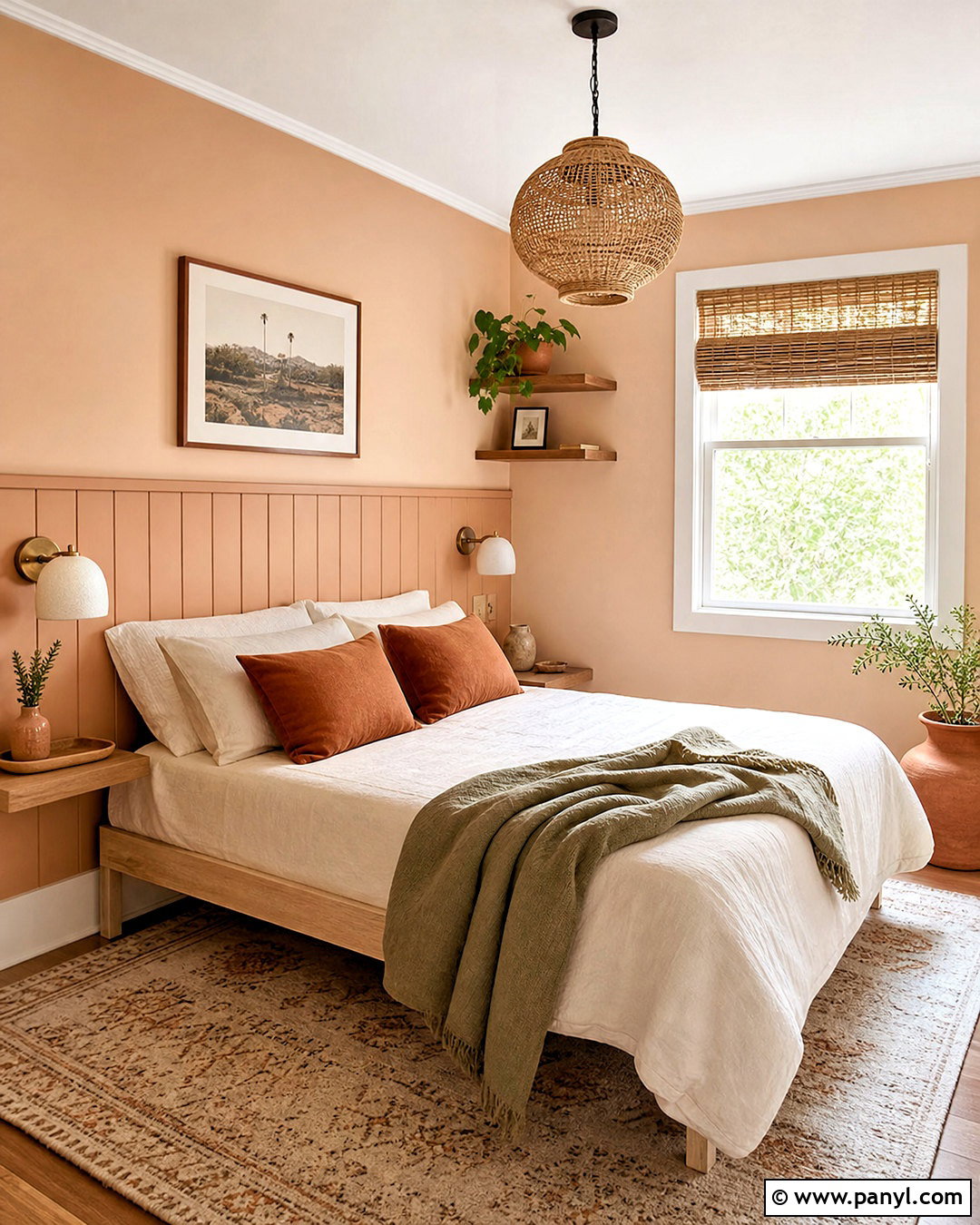 Soft Peach Small Bedroom Paint - 20 small bedroom paint ideas