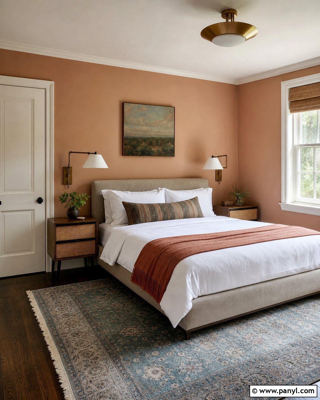 Soft Peach Wall Color - 20 Best Wall Color For Dark Room Ideas