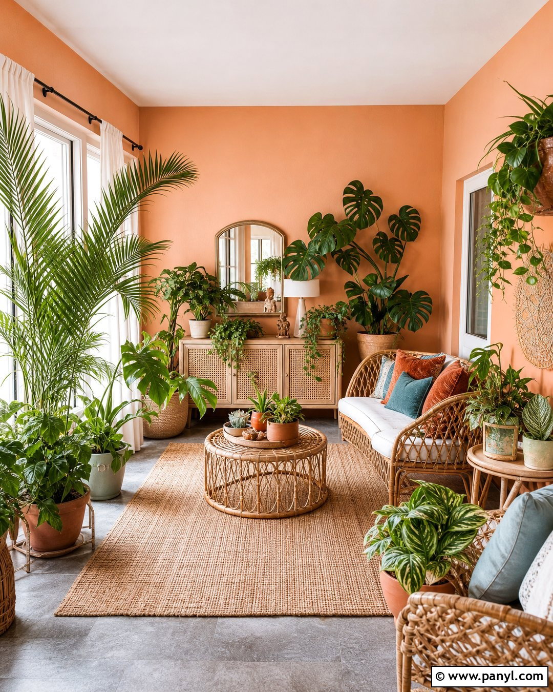 Soft Peach Wall Color For Plants - 20 Best Wall Color For Plants