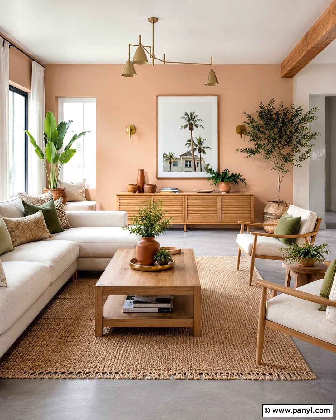 Soft Peach Wall Paint With Grey Floors - 20 Best Wall Paint For Grey Floors