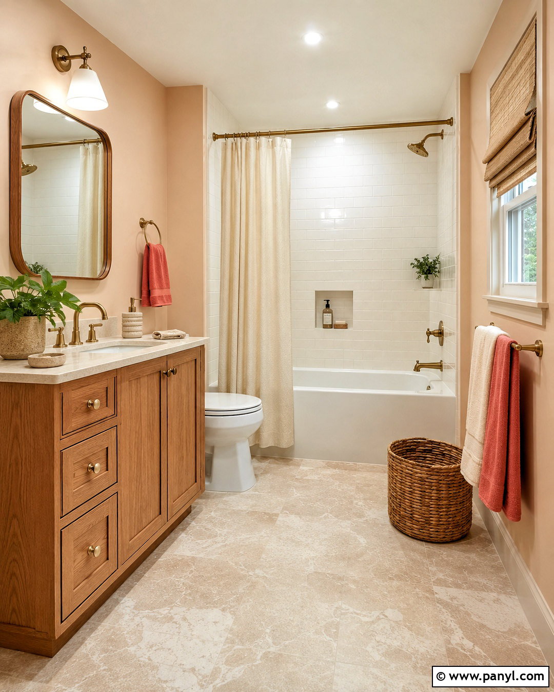 Soft Peach Walls With Cream Trim - 20 Wall Colors With Cream Trim Ideas