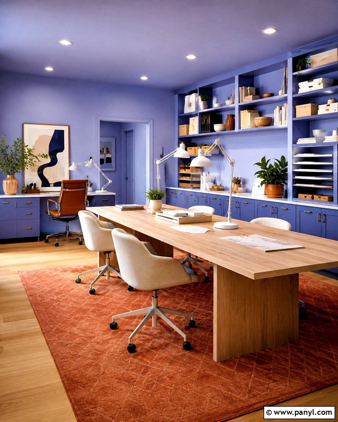 Soft Periwinkle Paint Color - 20 modern paint colors