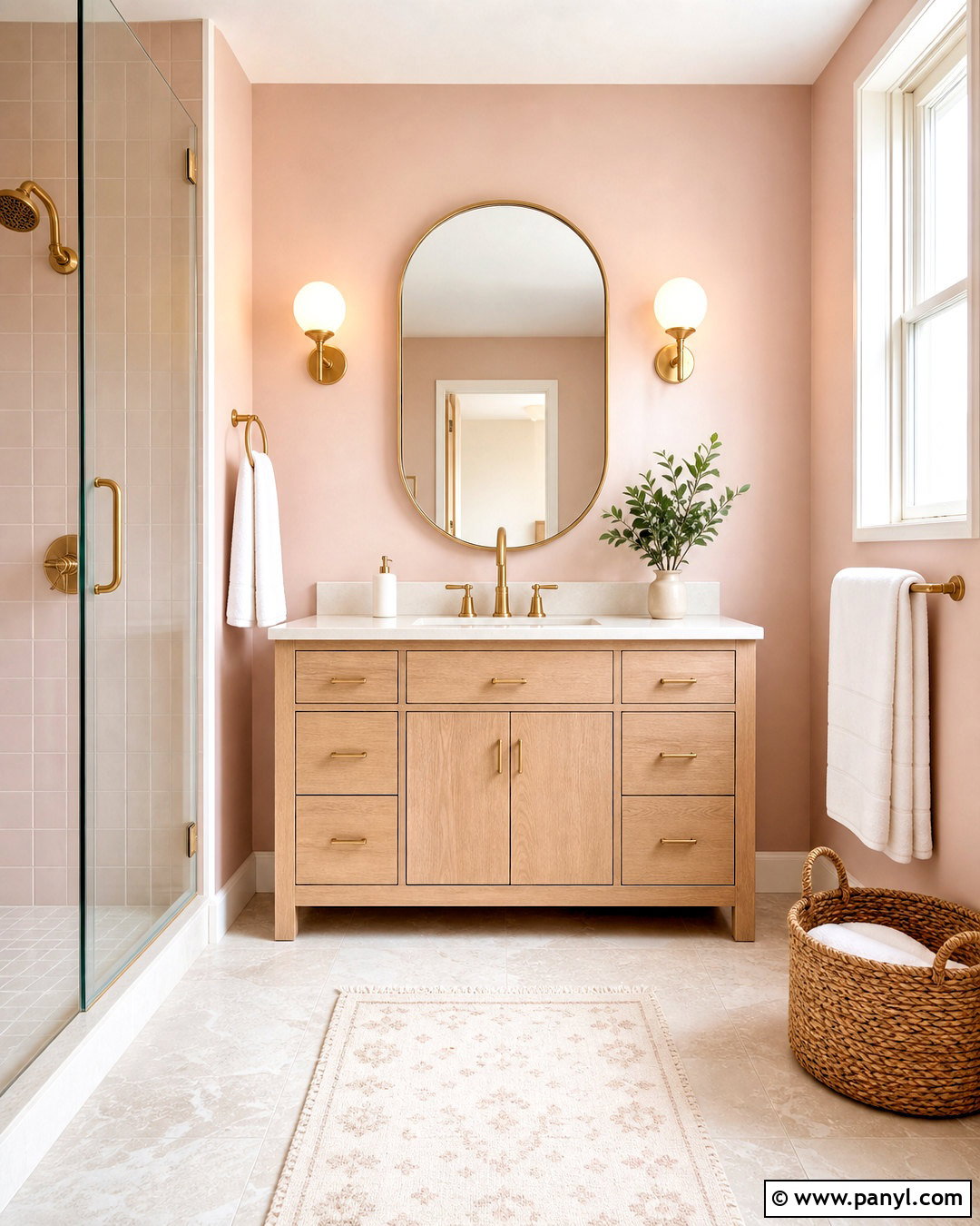 20 Soft Pink Bathroom Ideas for a Chic, Calming Retreat