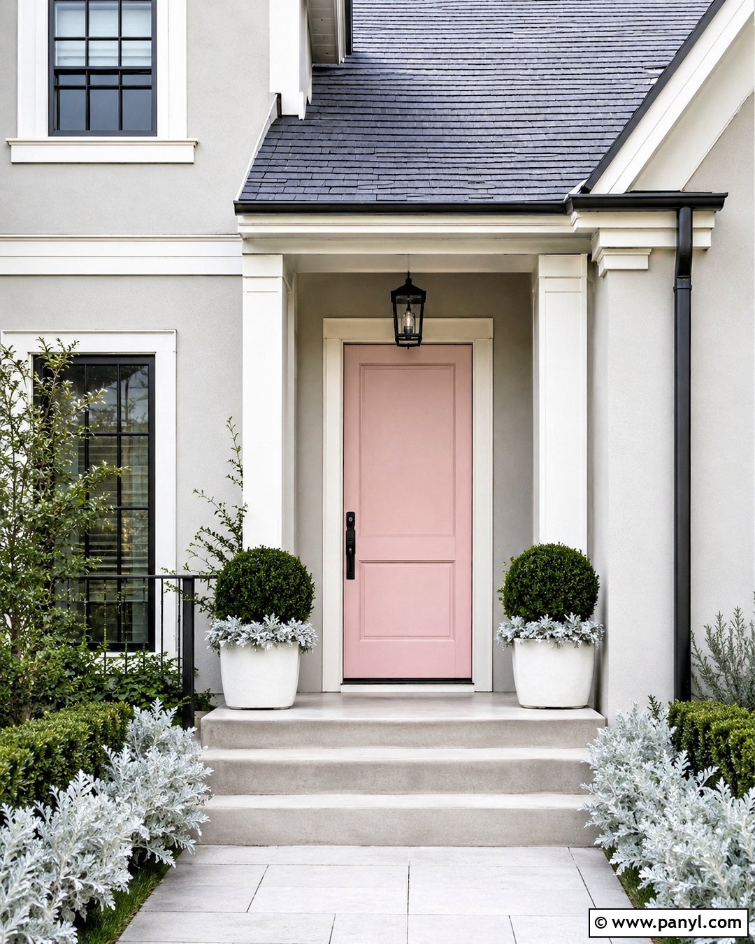 Soft Pink Front Door Color - 20 door colours ideas paint colors