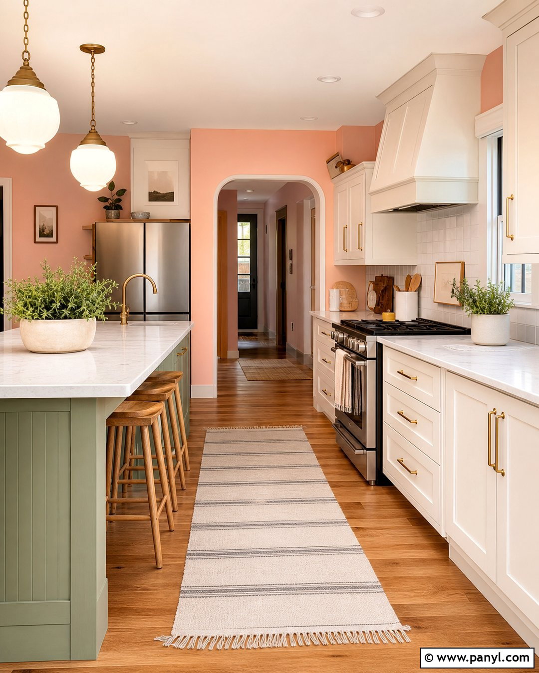 Soft Pink Kitchen Walls - 25 Soft Pink Wall Paint Ideas