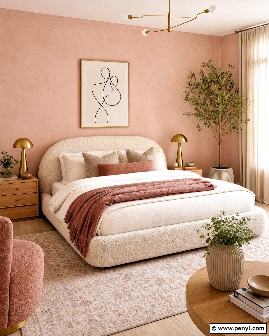 Soft Pink Room - 20 room ideas aesthetic ideas