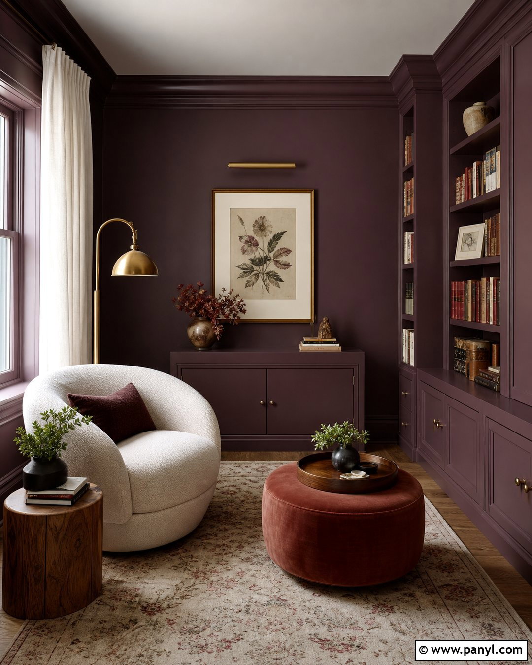 Soft Plum Wall Color - 30 cute wall colors