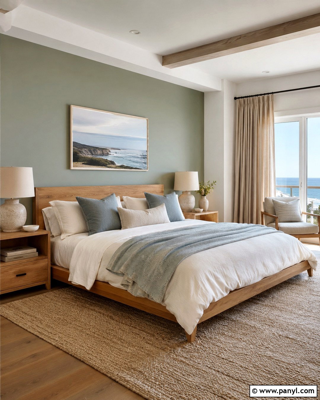 Soft Sage Green Accent Wall - 20 Coastal Accent Wall Colors