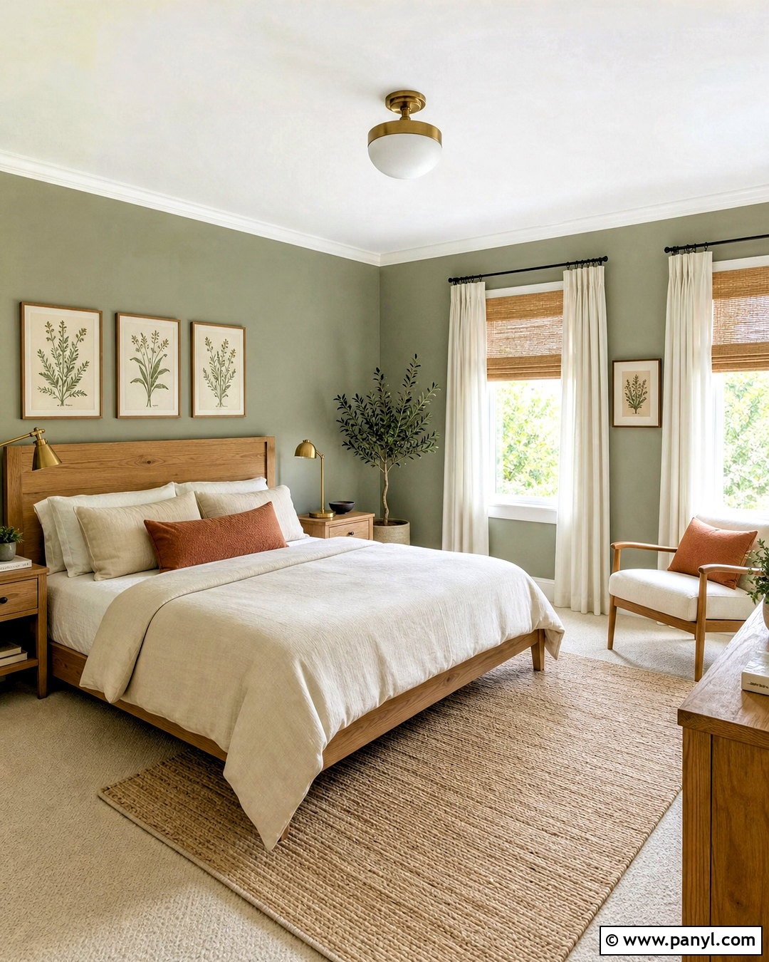 Soft Sage Green Bedroom - 20 green bedroom paint colors