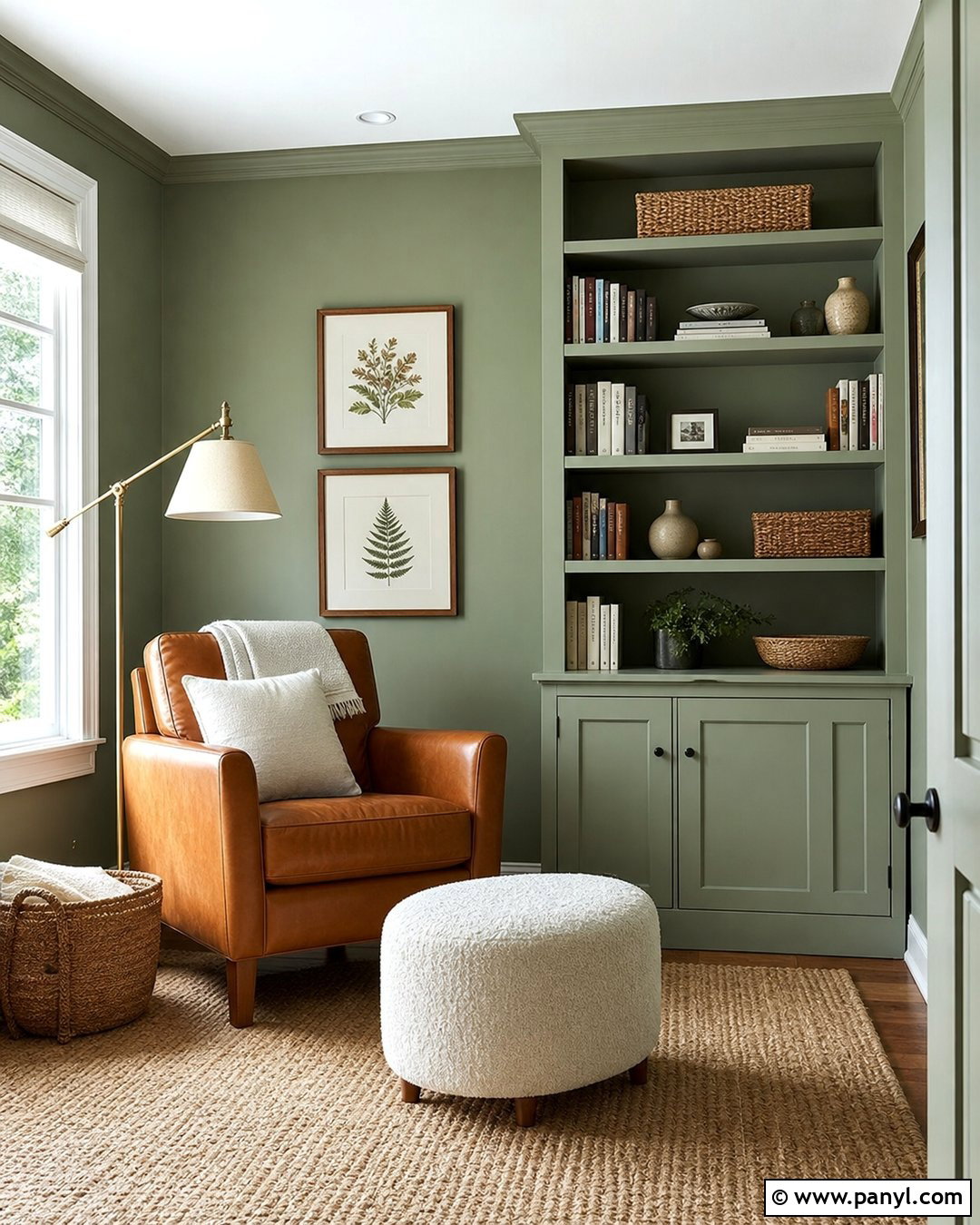 Soft Sage Wall Color For Small Reading Room - 30 small room wall color ideas