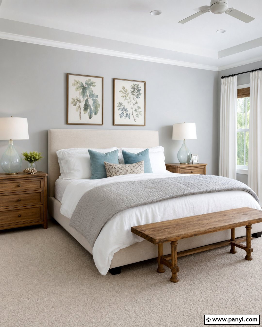 Soft Silver Bedroom Walls - 20 Silver Wall Paint Ideas