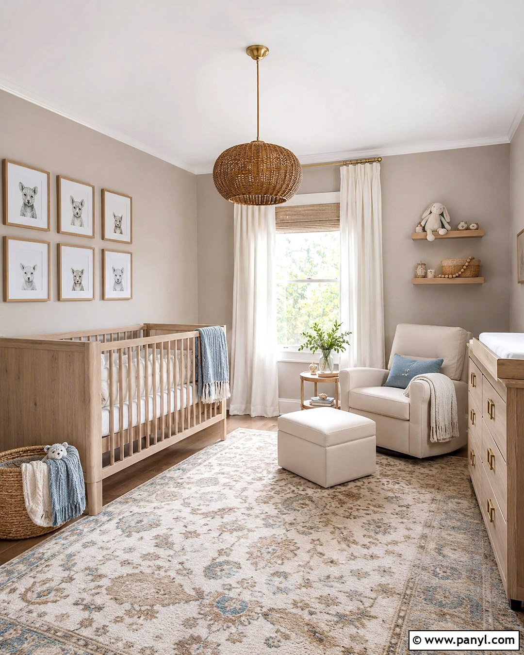 Soft Taupe Nursery Walls - 20 Baby Nursery Wall Colors