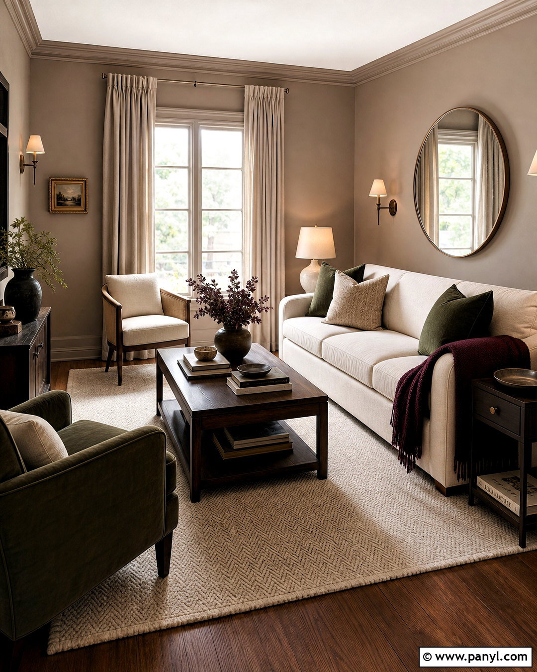 Soft Taupe Small Living Room - 20 small living room paint color ideas