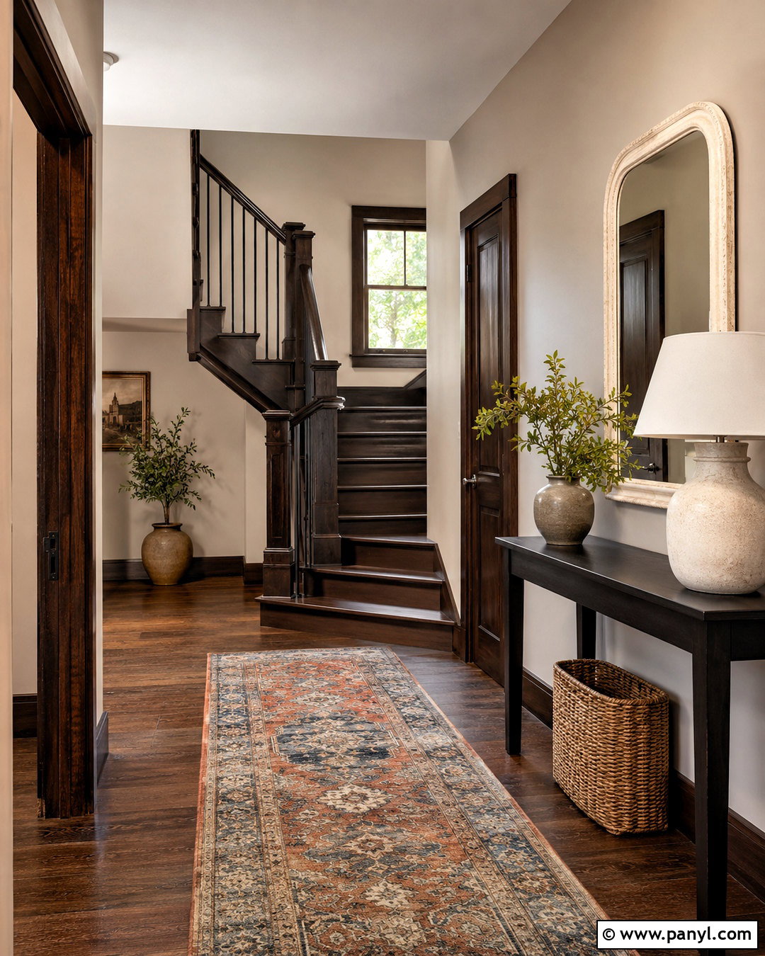 Soft Taupe With Dark Wood - 20 paint colors that go with dark wood ideas