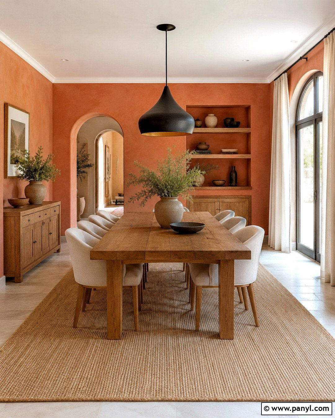 Soft Terracotta Wall Color - 20 Interesting Wall Colors
