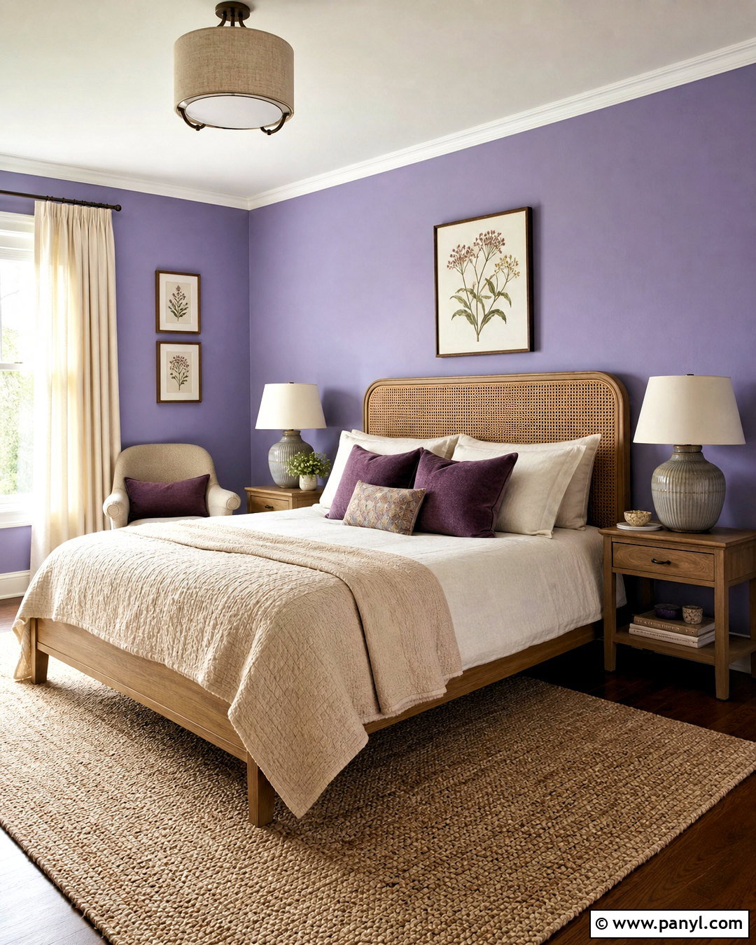 Soft Violet Bedroom Walls - 20 purple bedroom walls paint ideas