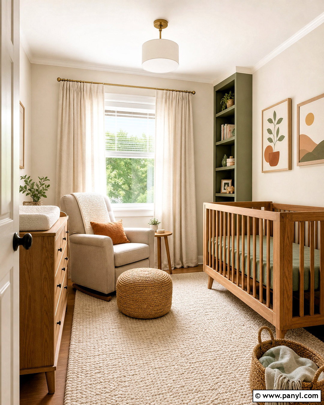 Soft White Baby Room - 20 baby room paint ideas